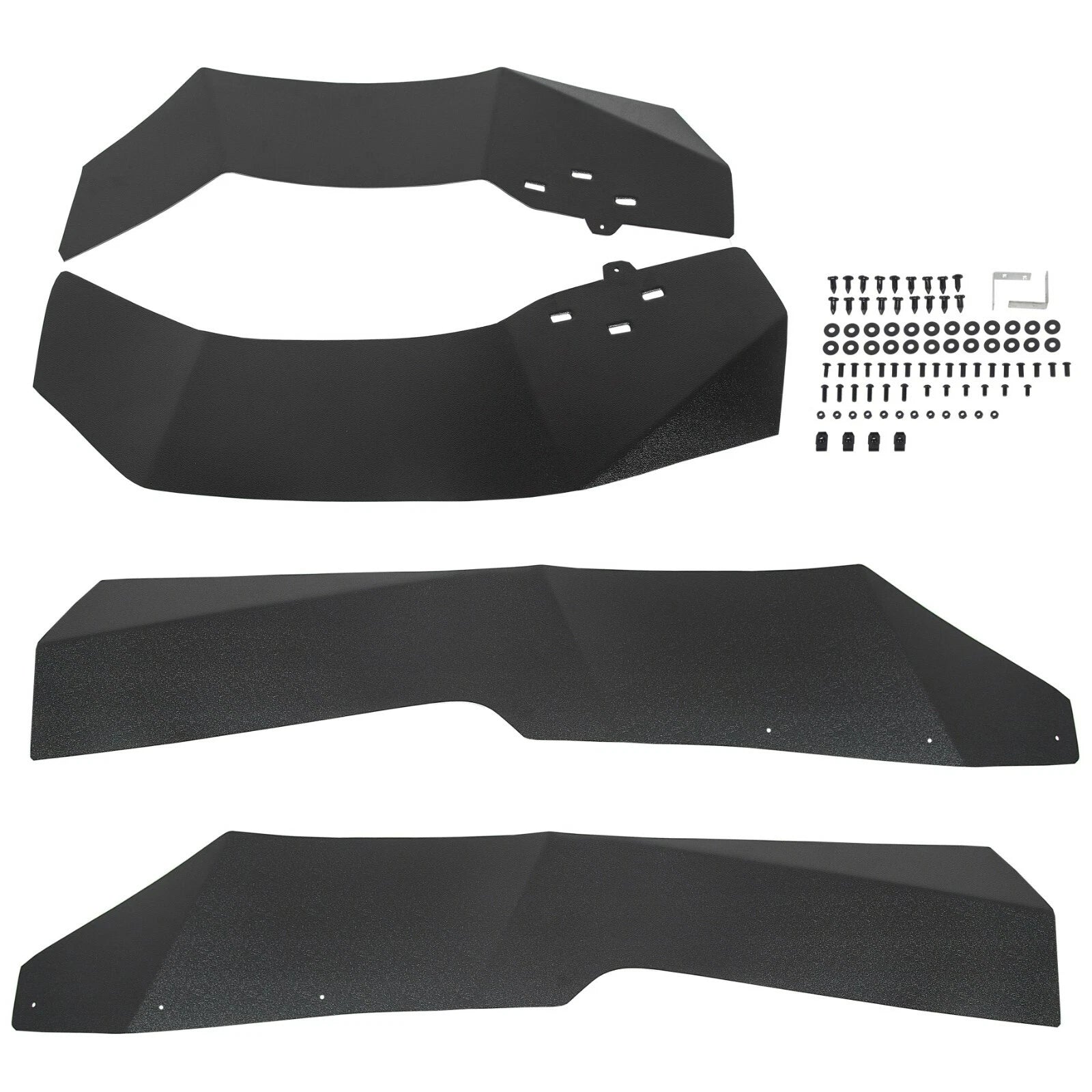 Set of 4 Extended Fender Flares Mud Flaps for Polaris RZR XP 1000 (2014–2022)