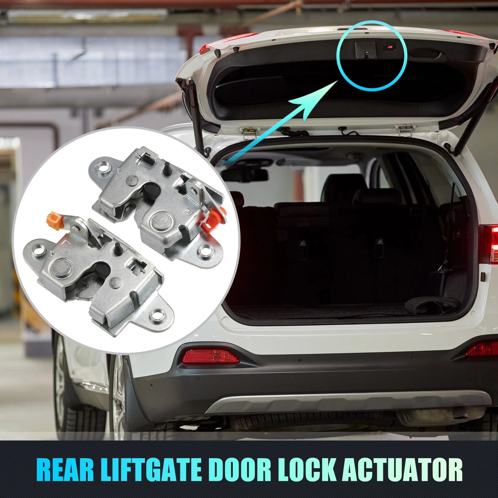 1 Pair Rear Liftgate Door Lock Actuator for Toyota Tacoma (2005–2006) No. 6578004030