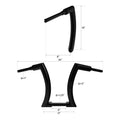 16" Ape Hanger Handlebar for Harley Heritage Softail, Low Rider, Dyna (2018–2023)