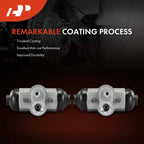 2X Rear Brake Wheel Cylinder for Honda Accord (1988–1989) Civic CRX