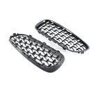 Diamond Style Front Bumper Kidney Grilles for BMW Z4 (2009-2016)
