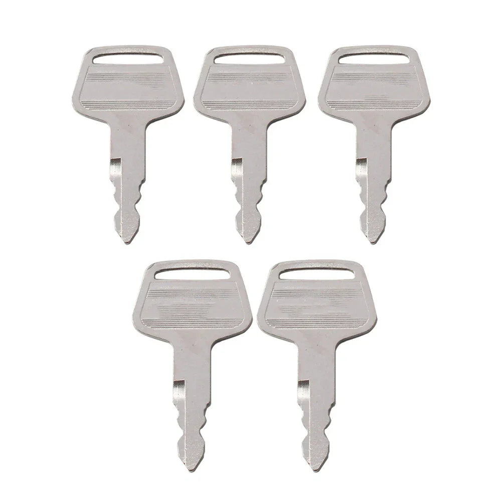 5 x KV02 Heavy Equipment Ignition Keys for Kato Excavator Models (HD)