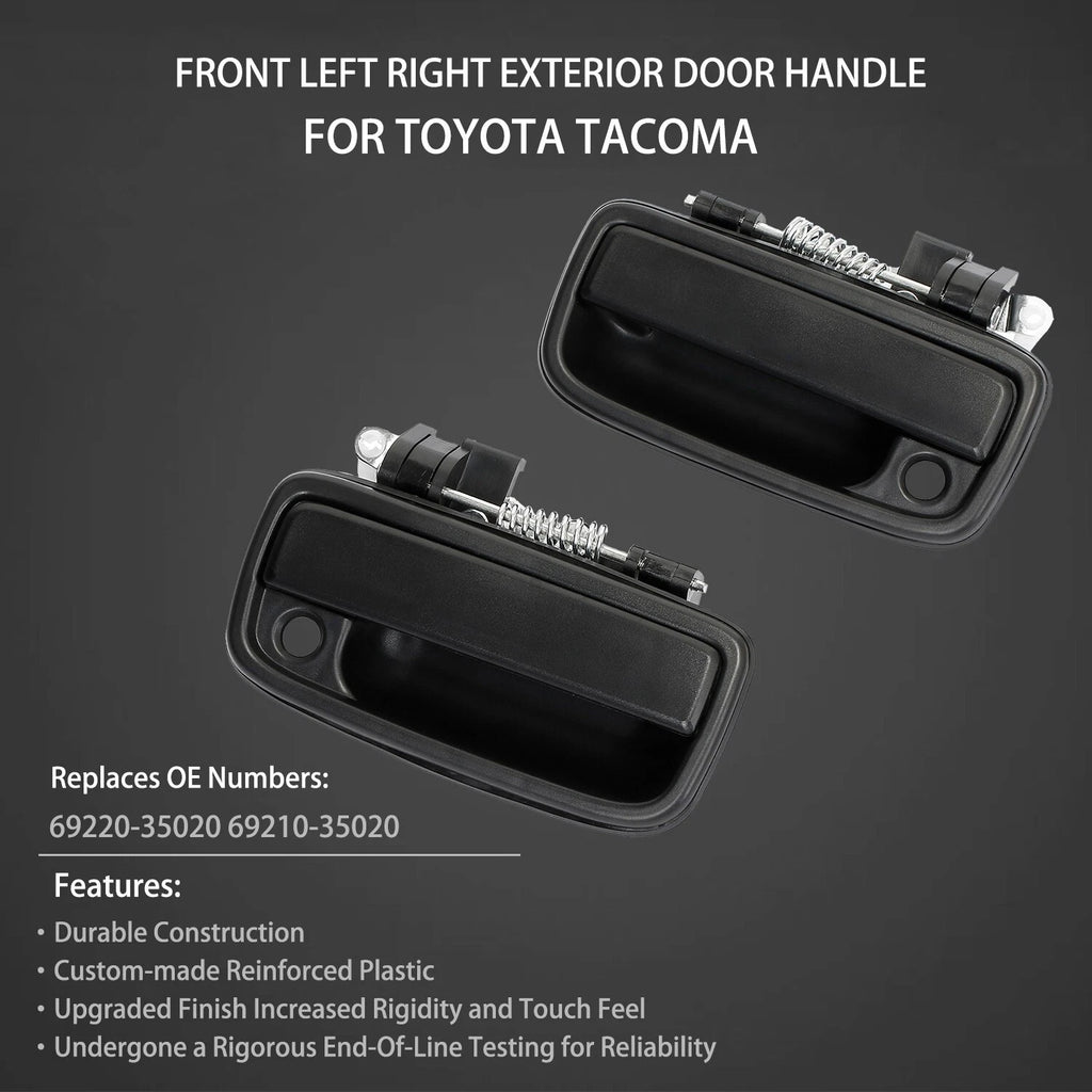 Exterior Door Handle Pair for Toyota Tacoma (1995–2004)