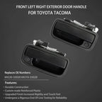 Exterior Door Handle Pair for Toyota Tacoma (1995–2004)