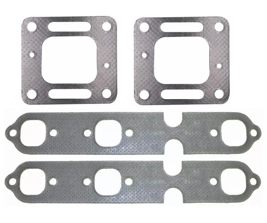 Exhaust Riser Elbow Manifold Gasket Kit for Mercruiser 4.3L V6 (1996–2006) 27-863724 27-99757