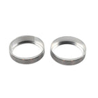 Silver AC Air Switch Ring Cover Trim for Lexus NX250 350h 450h (2022-2024)