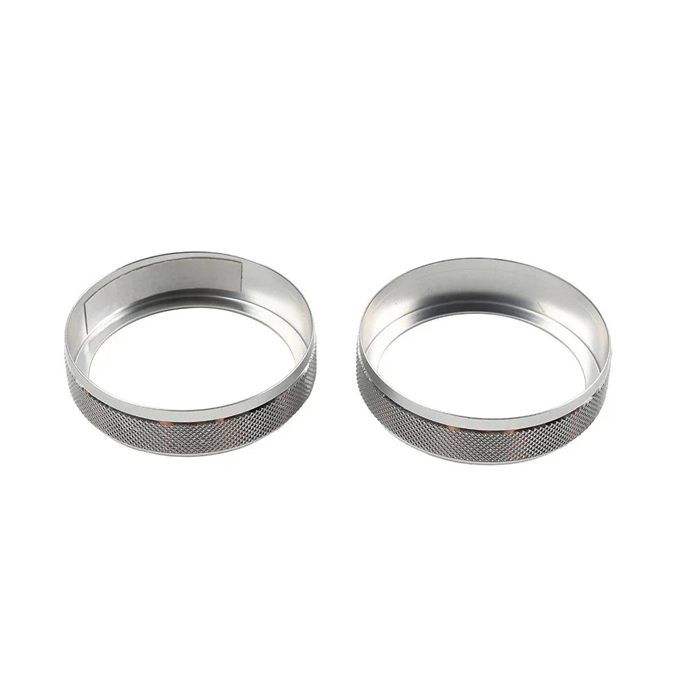 Silver AC Air Switch Ring Cover Trim for Lexus NX250 350h 450h (2022-2024)
