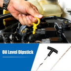 Engine Oil Level Indicator Dipstick for Ford F-250 (1994–1996) Black