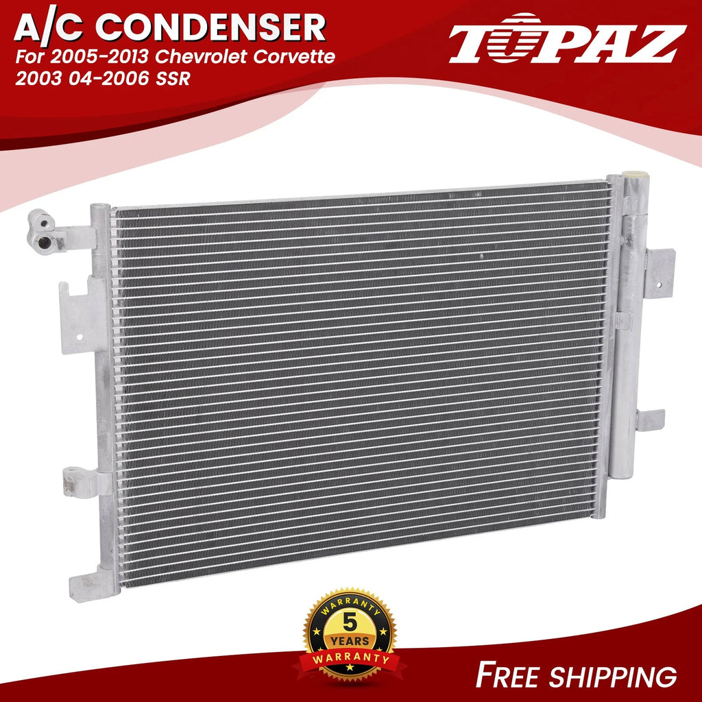 A/C Condenser for Chevrolet Corvette (2005–2013) & SSR (2003–2006)