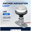 LED Stern Light for Boats (12V DC, USCG 2NM, 4 Inch)