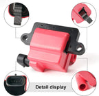 8x Ignition Coil & Spark Plug Wire for Chevy Silverado 1500 2500 (1999–2007)