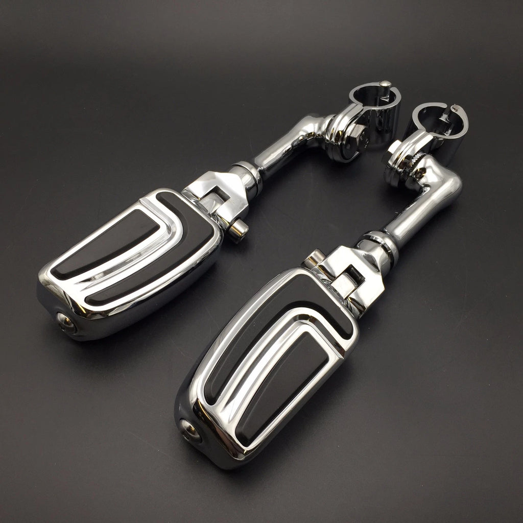 CR Long Adjustable AirFlow Foot Peg for Honda GoldWing Shadow Valkyrie (1.5")