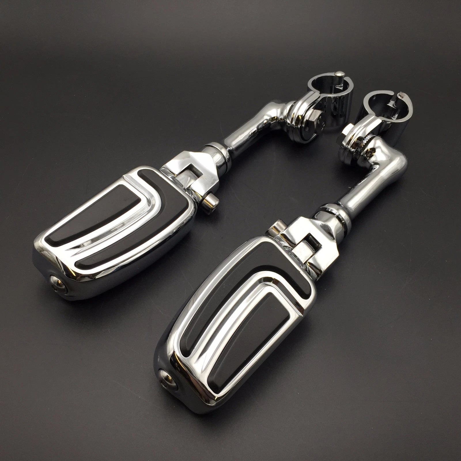CR Long Adjustable AirFlow Foot Peg for Honda GoldWing Shadow Valkyrie (1.5")