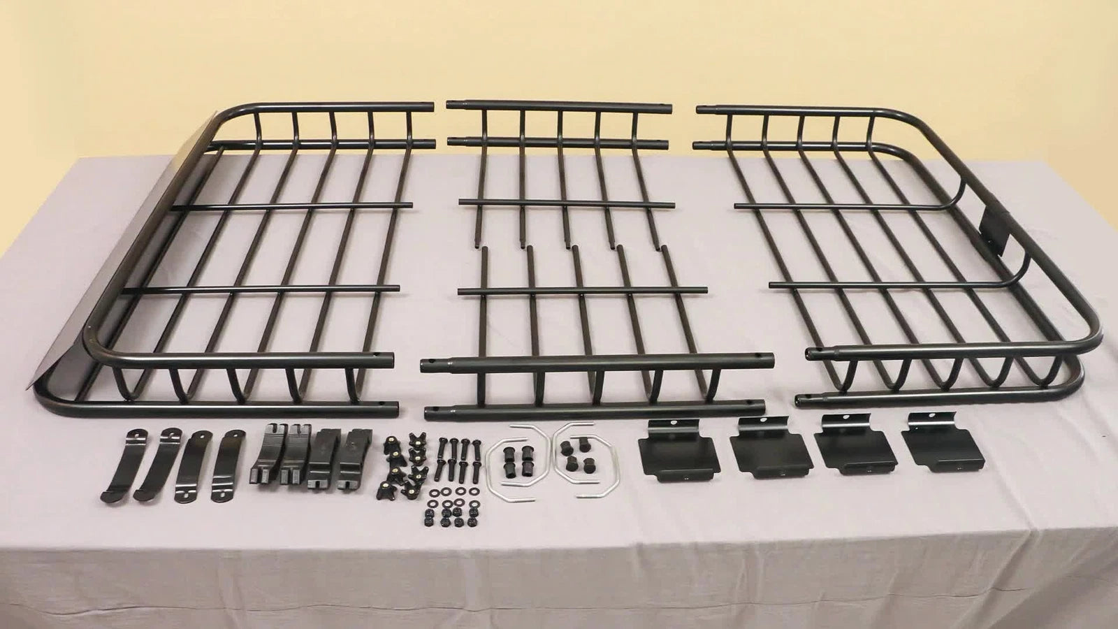 64" Roof Rack Luggage Carrier for Universal Fit (Adjustable)