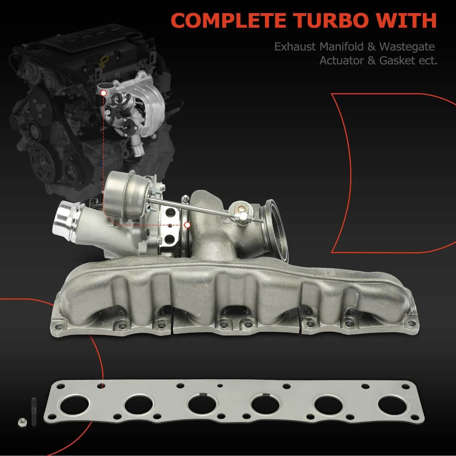 Turbocharger for BMW 535i GT 2010–2015