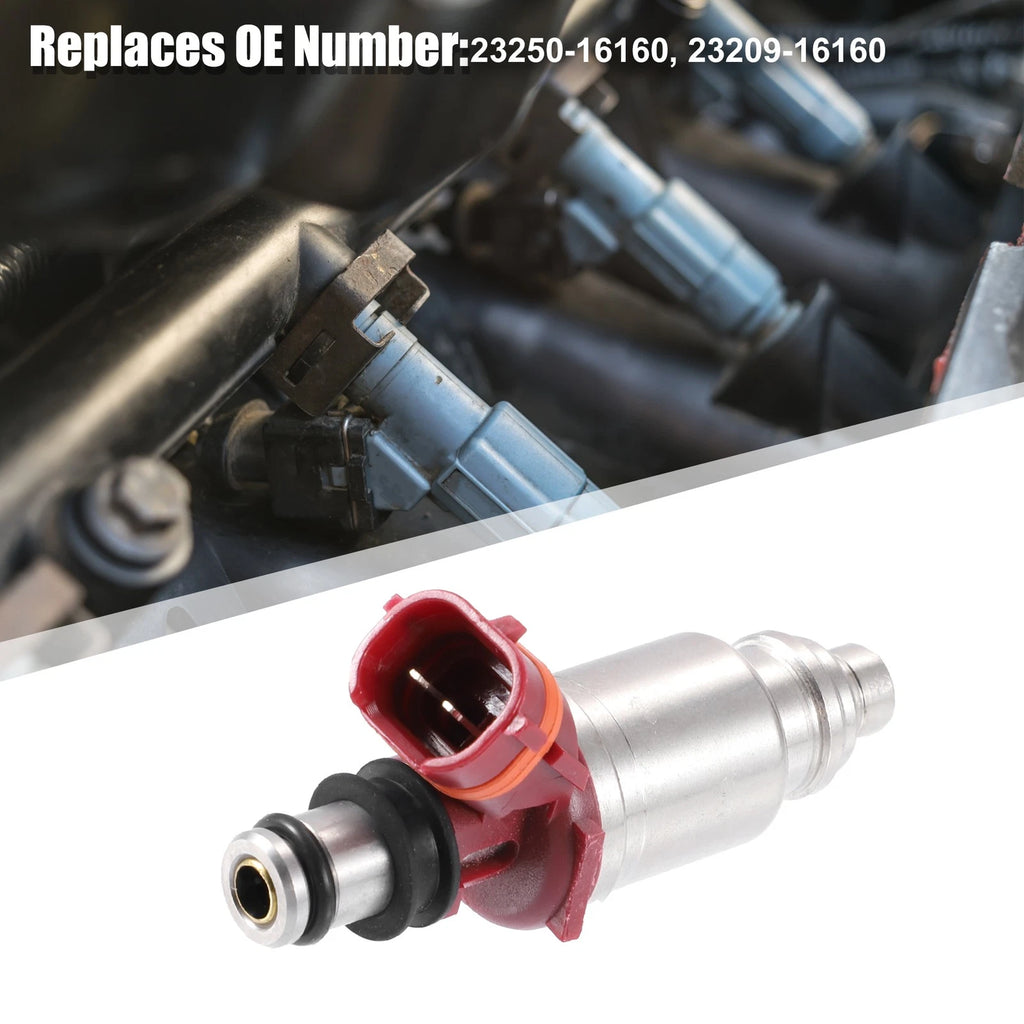 Set of 4 Fuel Injectors 23250-16160 23209-16160 for Toyota Celica (1994–1997)