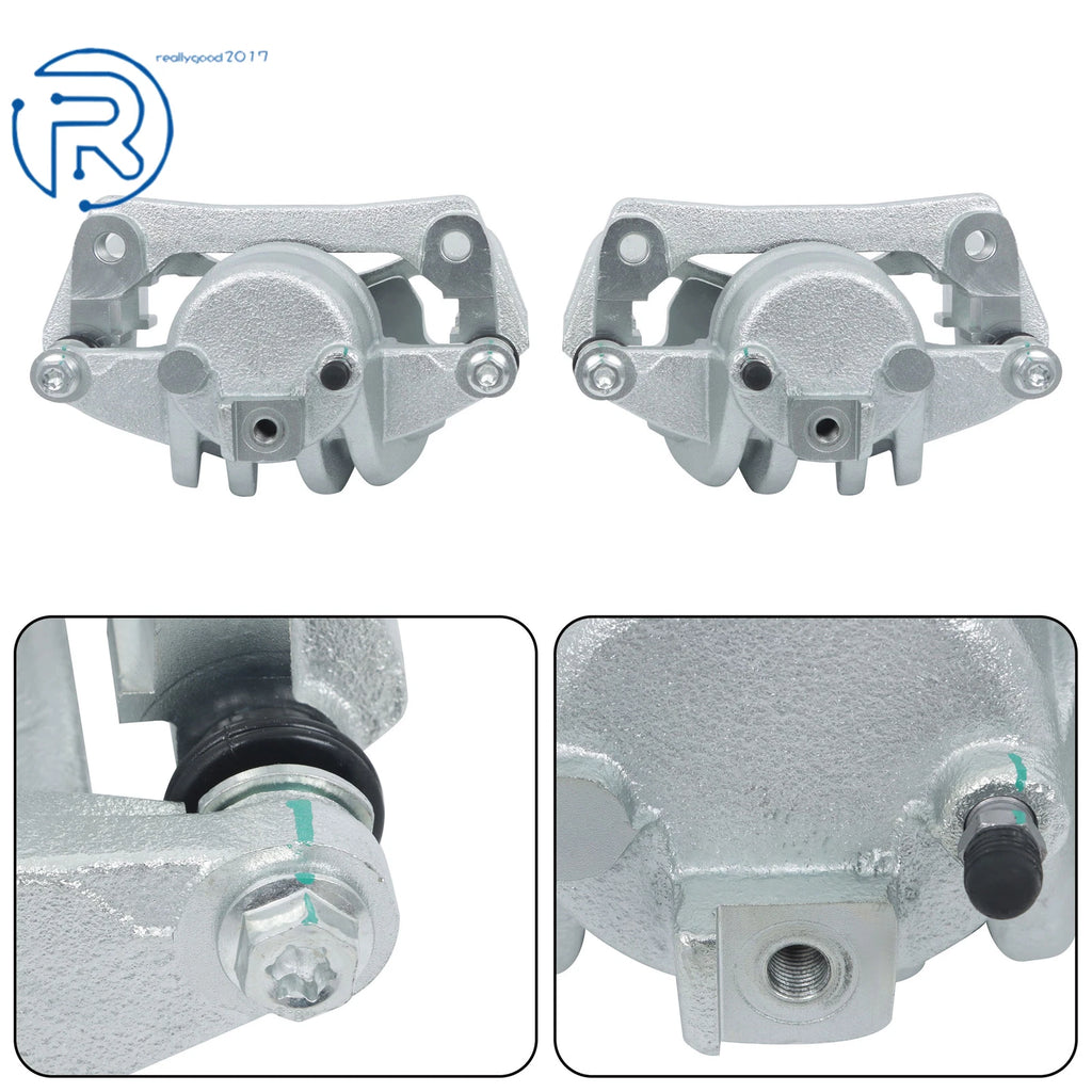 Set of 2 Brake Calipers for Jeep Liberty (2002–2007) 18B4845 18B4844