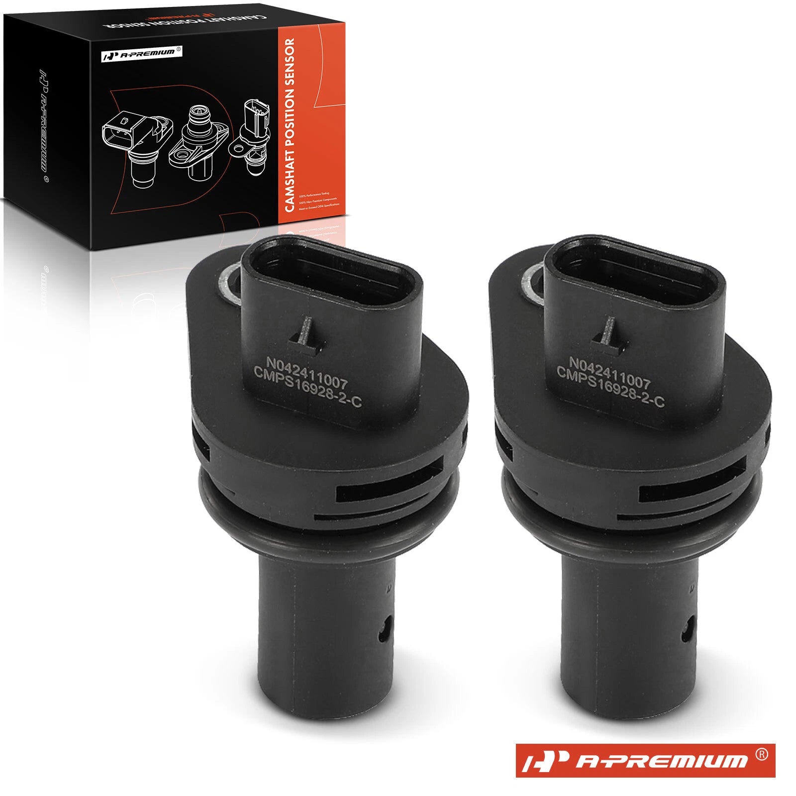 2X Camshaft Position Sensor for BMW X5 (2019–2020) M5 (2018–2021)