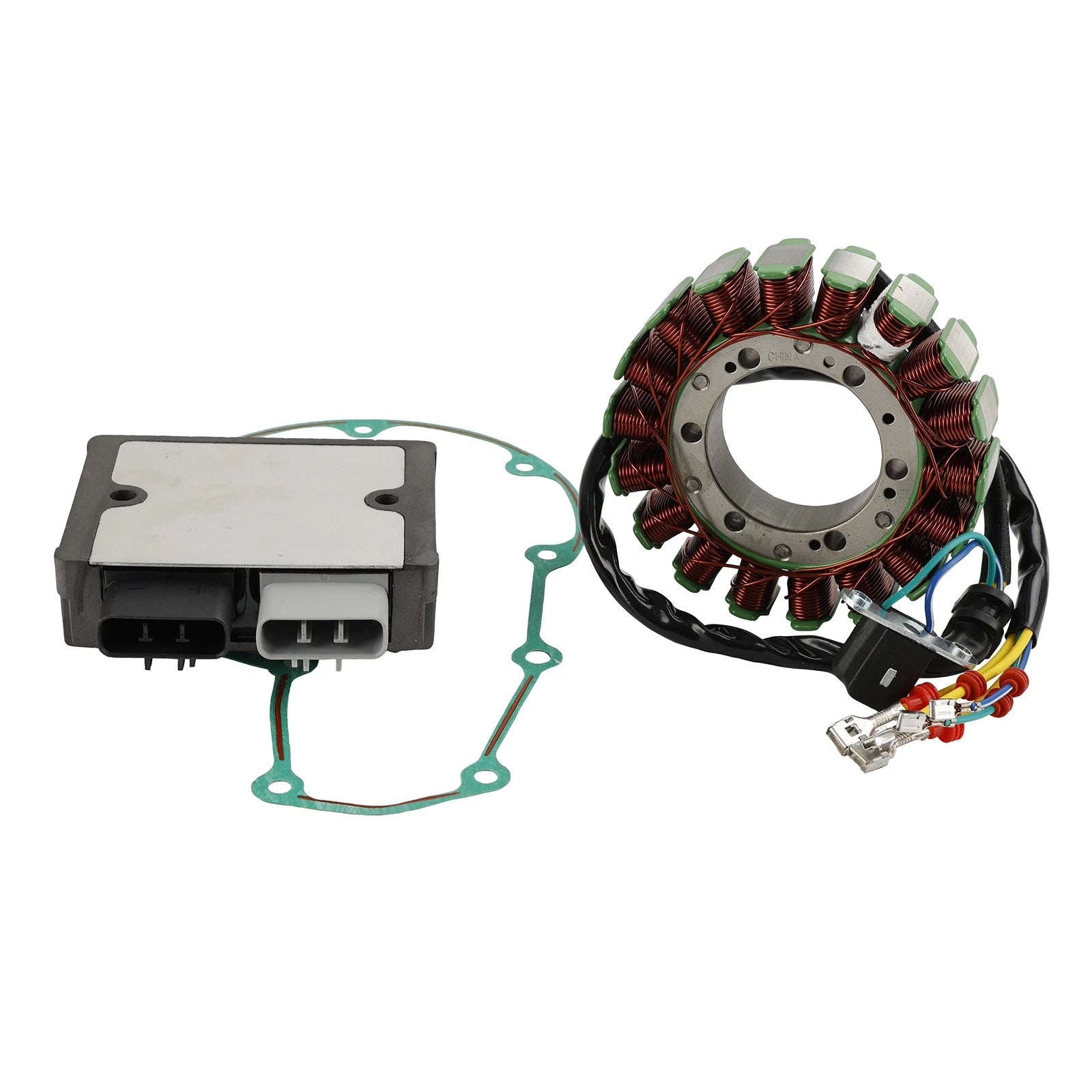 Stator + Regulator Rectifier + Gasket for Honda MUV700 Big Red 700 (2009–2013)