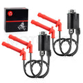 2X Ignition Coils & Wires for Honda CBR600F3 CBR600F2 CBR600SJR (1991–1998)