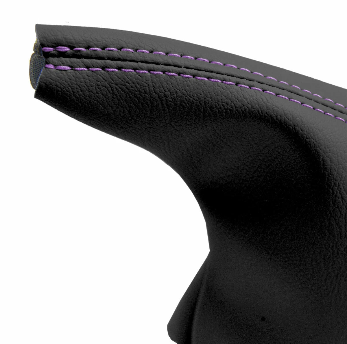 E Brake Boot Cover for BMW E30 (1984–1991) Black Purple Stitch