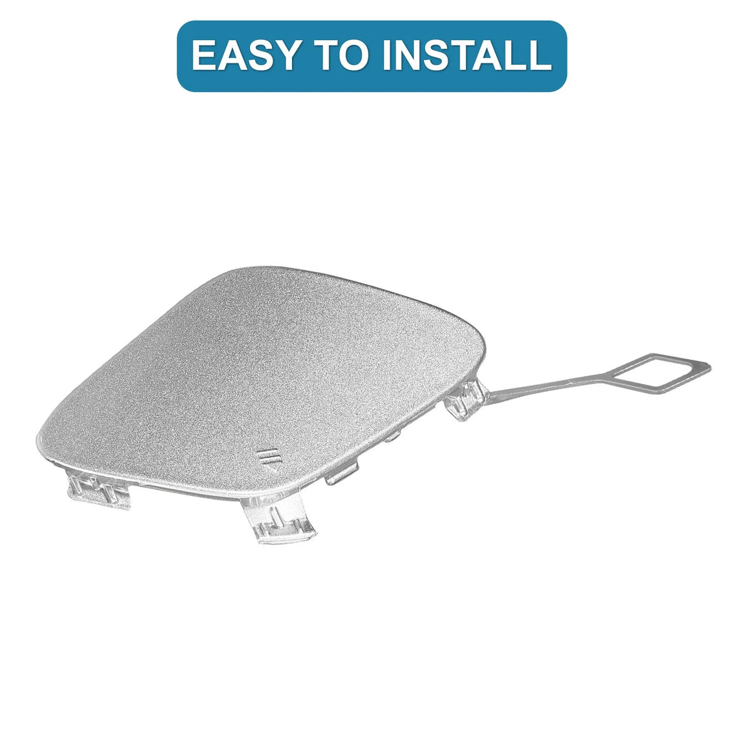 Tow Hook Cover for Mercedes-Benz E250 (2014–2015) Silver Tone