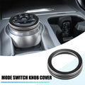 PRND Switch Knob Cover for Ford Explorer (2020–2022) Aluminum Alloy Black