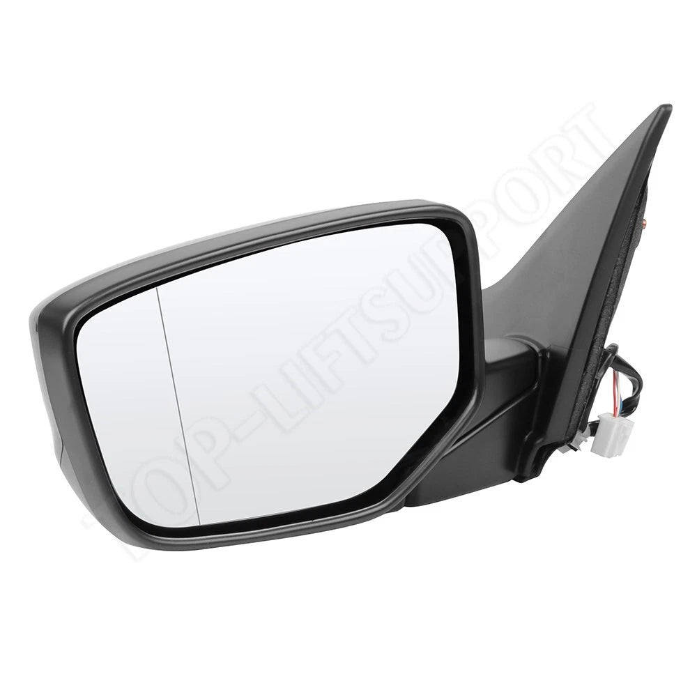 Pair of Power Manual Fold Black Mirrors for Honda Accord (2013–2017)