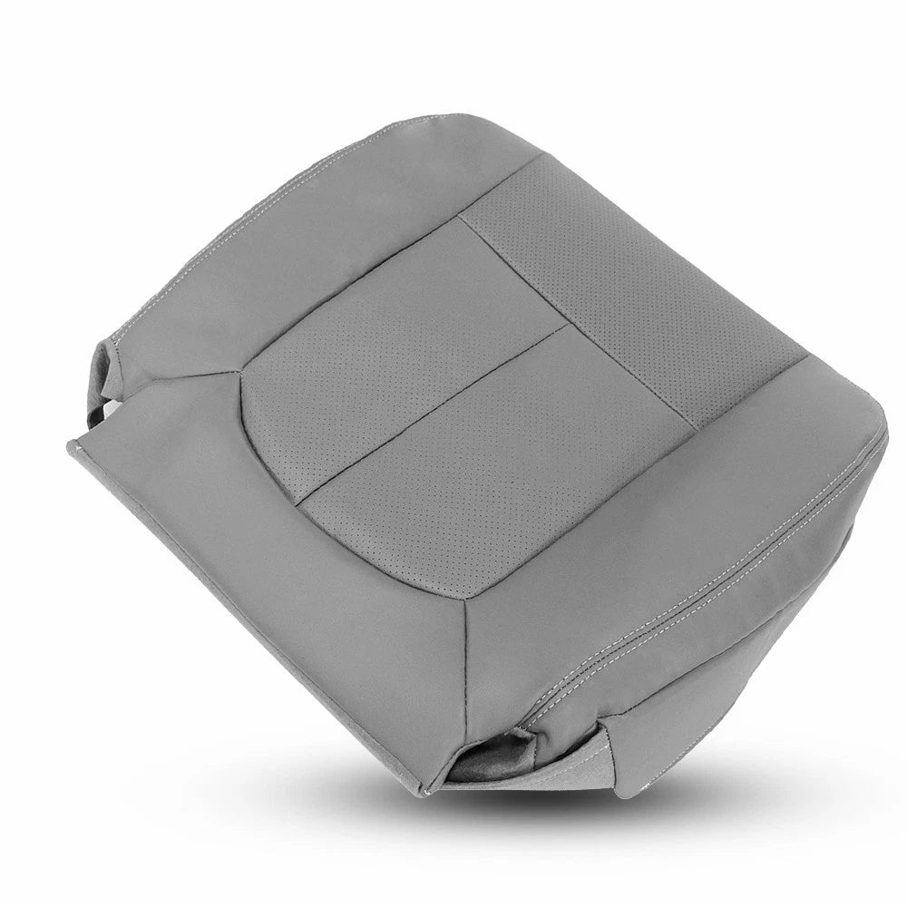 Driver Bottom Seat Cover for Ford F250 F350 F450 F550 (2011–2016) Gray