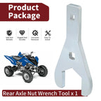 46mm Rear Axle Nut Wrench Tool for Yamaha Raptor YFZ450/YFZ450X (2004–2013)