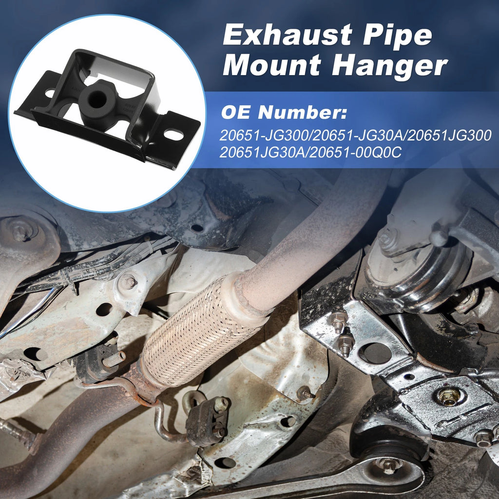 Front Exhaust Pipe Mount Insulator Hanger for Nissan Rogue (2008–2021) 20651-JG300