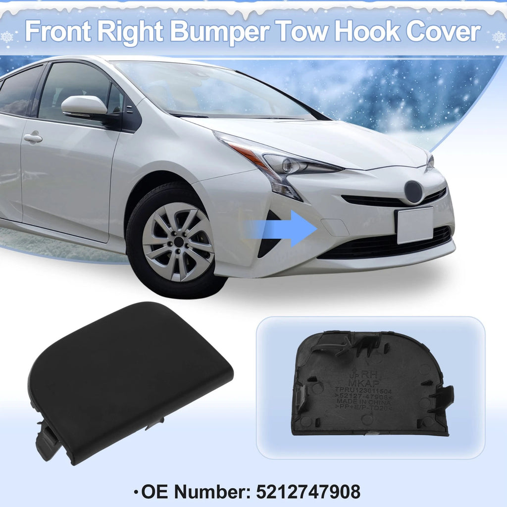 Tow Hook Cover Cap for Toyota Avensis (2008–2011) No. 5328605901