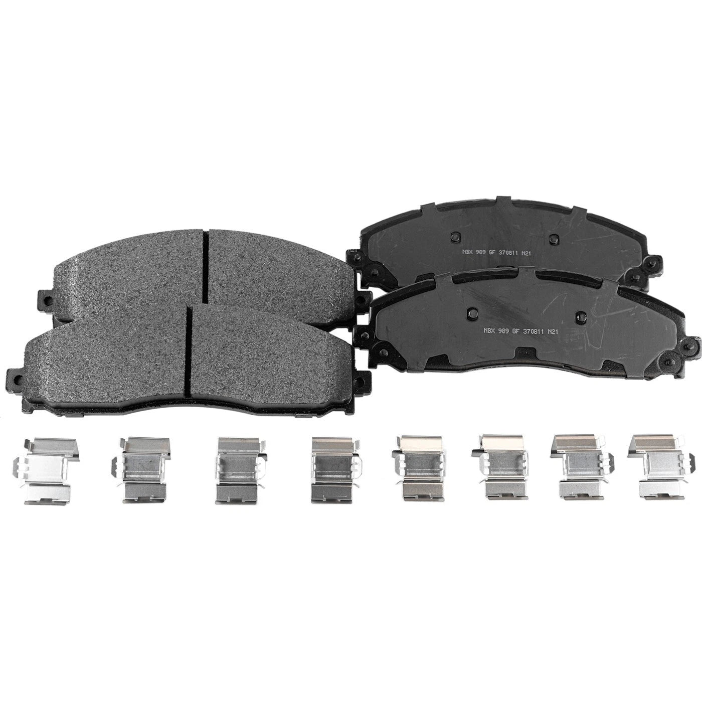 Brake Disc Rotors and Pads Kit for Ford F-250 Super Duty (2013)