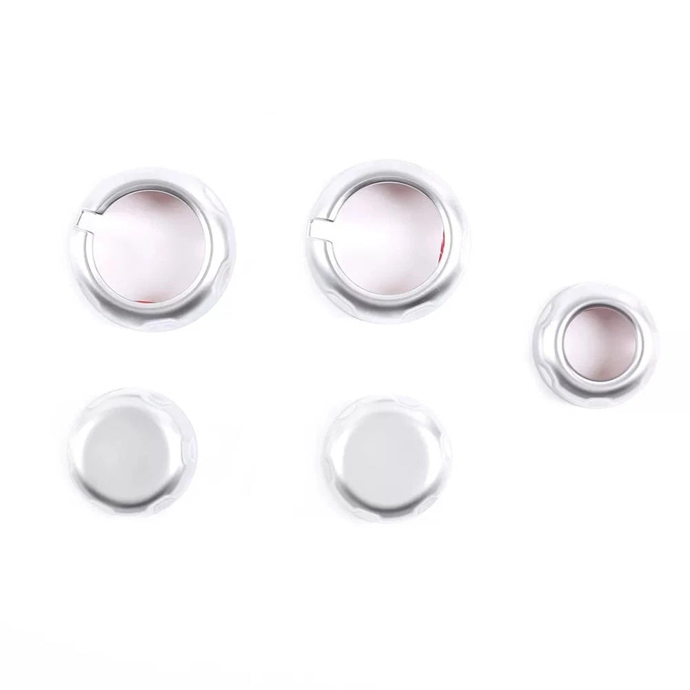 Set of 5 AC Control Knob Trim for Land Rover Discovery 3 (2005–2009)