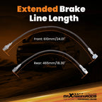 Extended Brake Lines for Chevrolet C10 K10 (1971–1987)