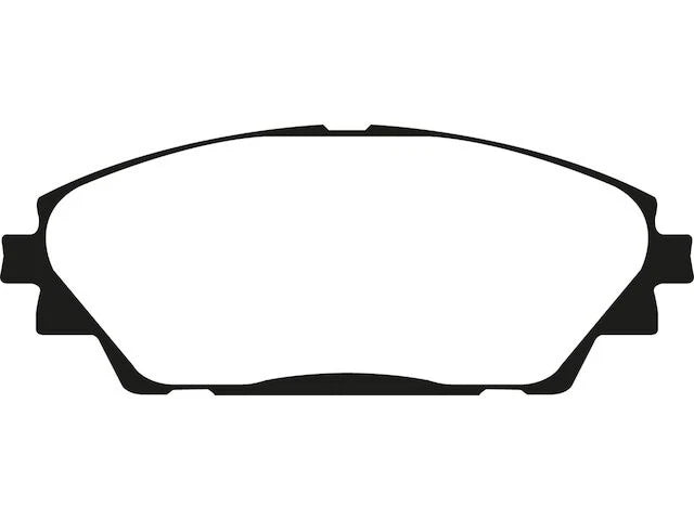 Front Brake Pad Set for Mazda 3 (2014–2018) FR199TD