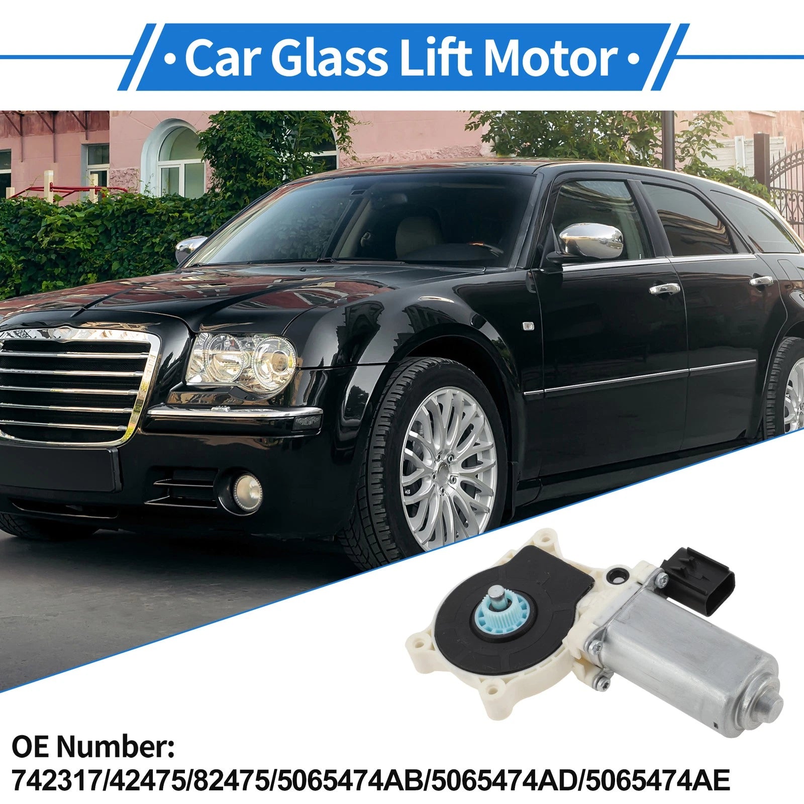 Right Front Power Window Regulator Lift Motor for Chrysler 300 (2005–2010)