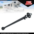 6K Trailer Axle for 6 Lug Vehicles (73" Hub Face, 58" Spring Center)