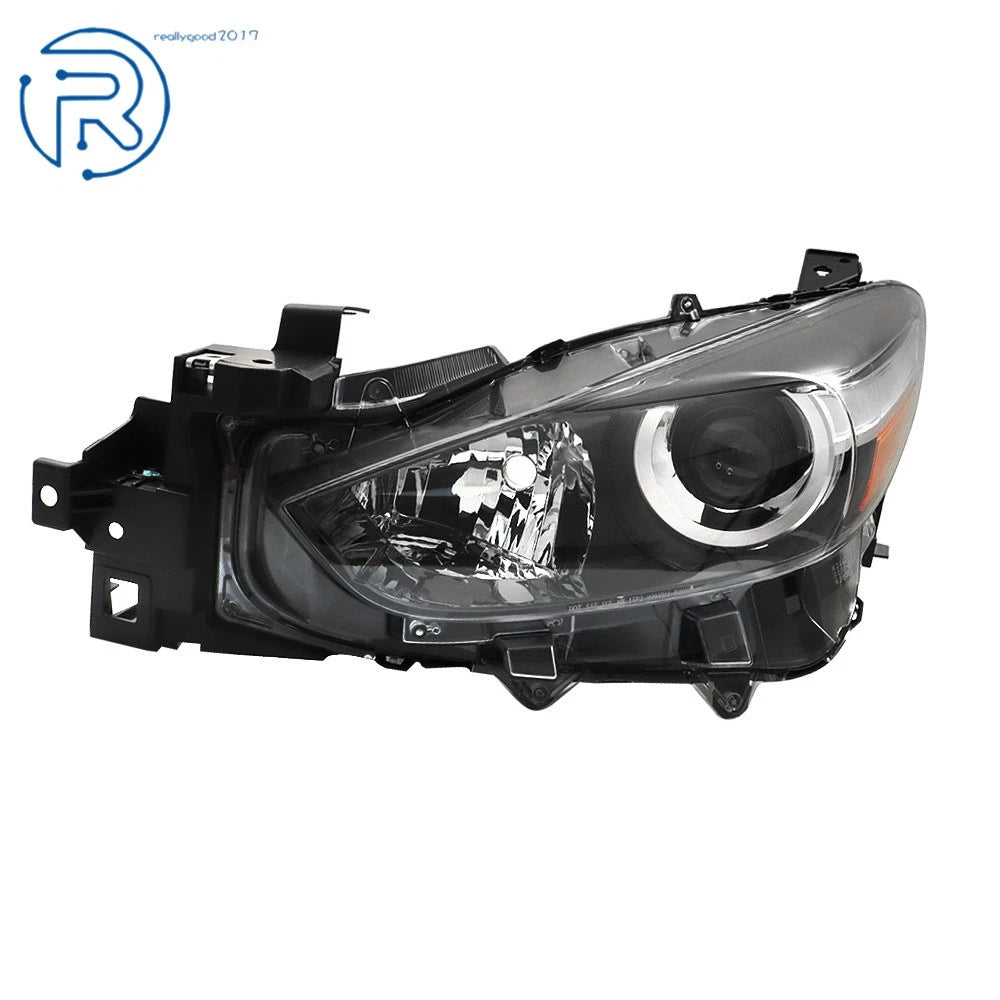 Headlight Assembly for Mazda 3 (2017-2018) Left Driver Side Clear