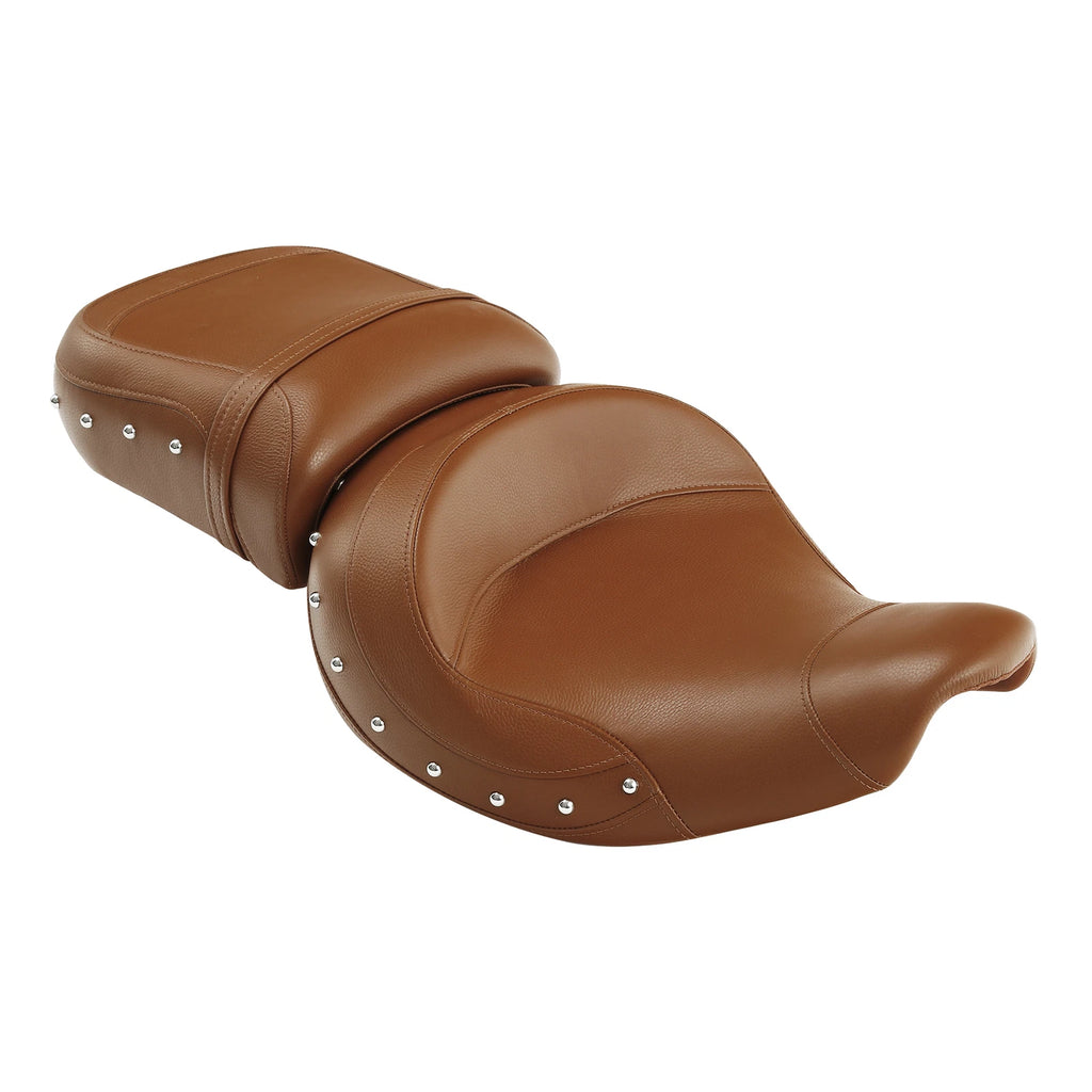 Desert Tan Driver Passenger Seat for Indian Chieftain Chief Vintage (2014–2023)