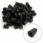 Set of 50 Rubber Well Nuts for M5 Windscreen & Fairing (10mm, 3/8)