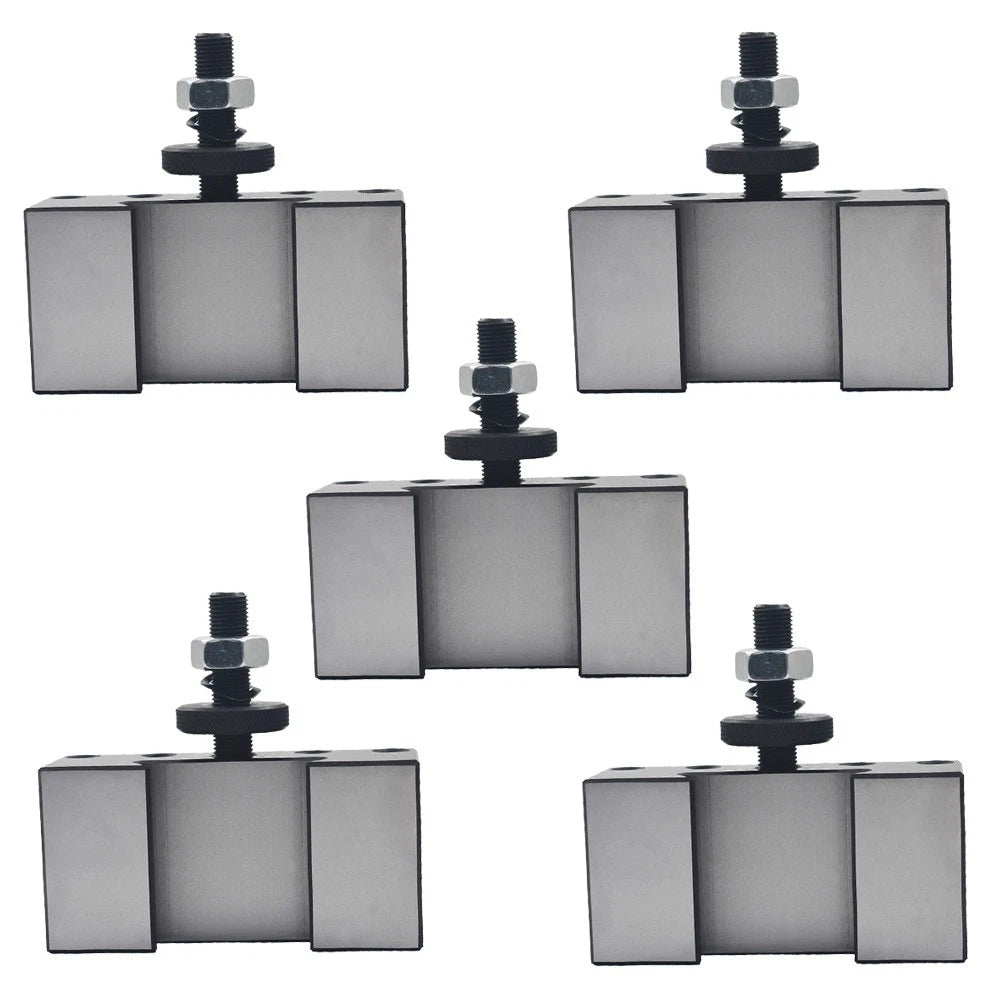 5 Pcs Quick Change Turning & Facing Tool Post Holder for Lathe