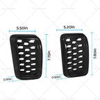 Front Grill Mesh Covers Inserts for Jeep Grand Cherokee (2017–2022)