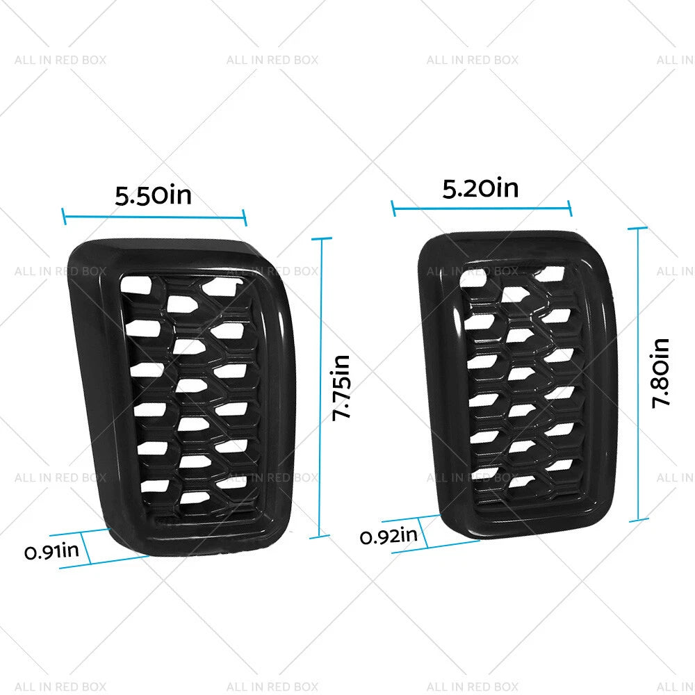 Front Grill Mesh Covers Inserts for Jeep Grand Cherokee (2017–2022)
