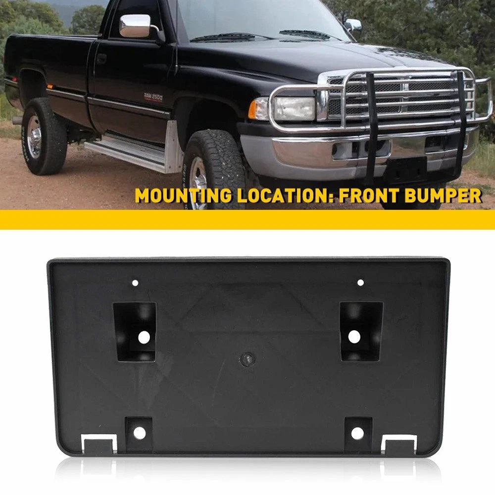 Bracket Holder for Ram 1500 2500 3500 (1994–2002) Front License Plate EV