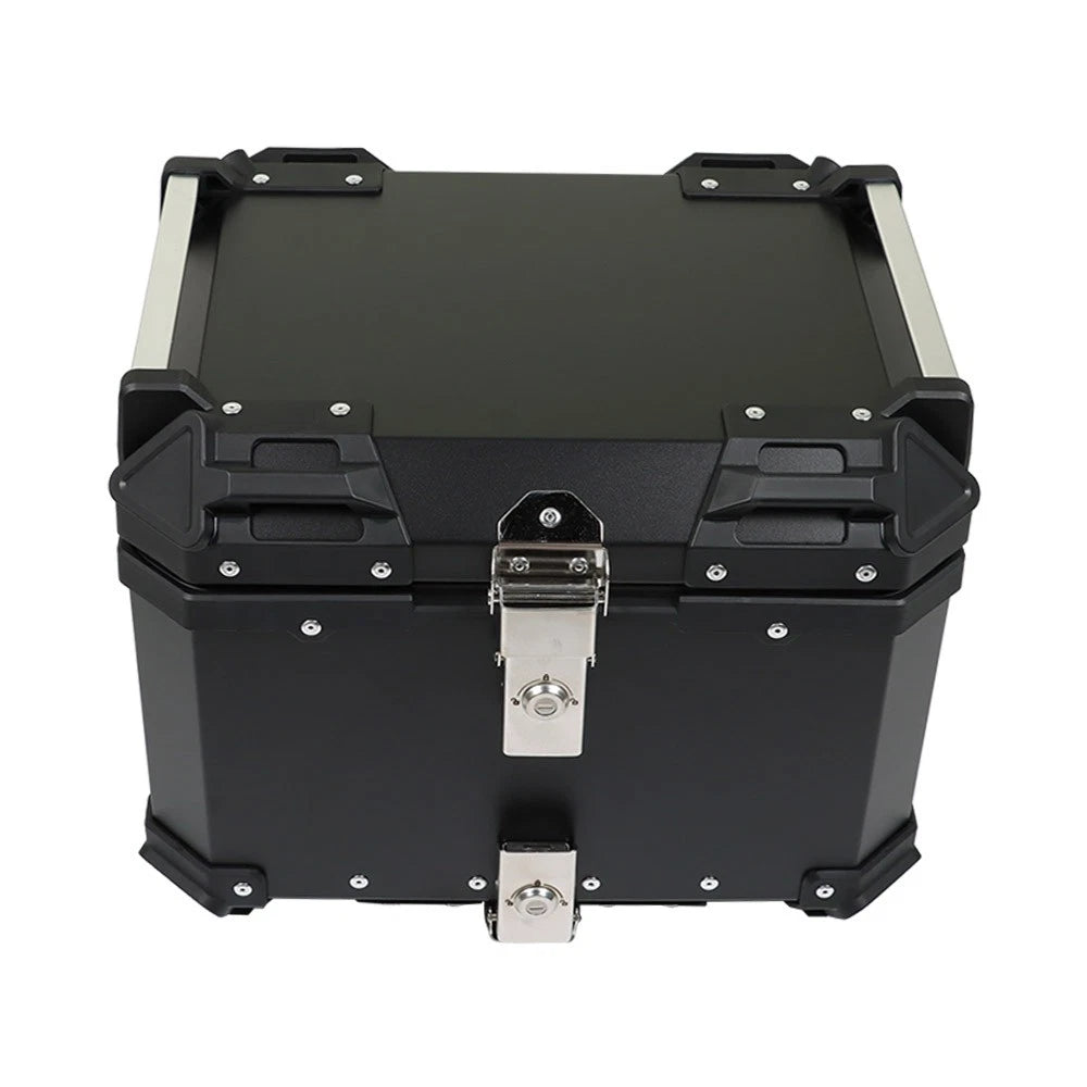 45L Waterproof Black Motorcycle Tail Box for Scooter