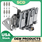 1X Ignition Coil & 6X Spark Plug for Hyundai Tiburon Santa Fe V6 (2001–2006)