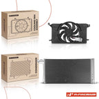 A/C Condenser & Cooling Fan Assembly for Ford Focus (2012–2014)