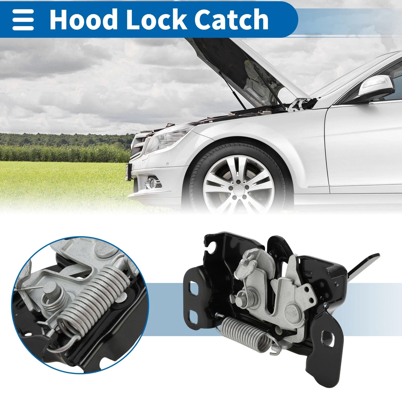 Hood Latch Assembly for Dodge Nitro (2007–2011) No. 04589826AA