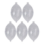 5pcs Transparent Fishing Floats for Enhanced Casting Techniques